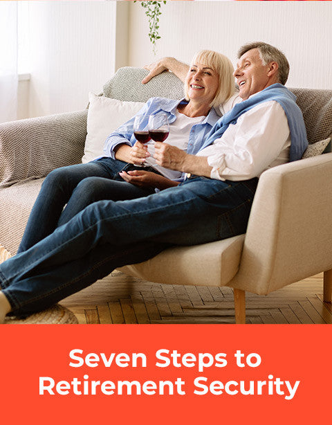 Case Of Don't Worry, Retire Happy! 7 Steps To Retirement Security Hardcover Books